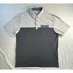 Travis Mathew Golf Polo Shirt Men's Large with Issue